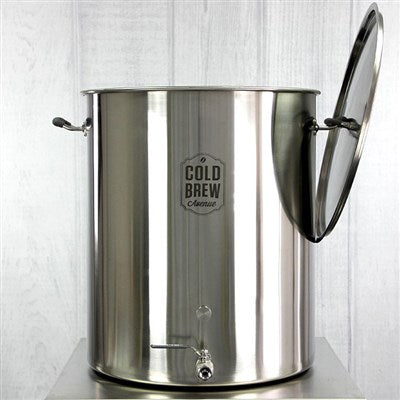 1 Gallon Cold Brew Coffee Maker - with Stainless-Steel Filter, Lid
