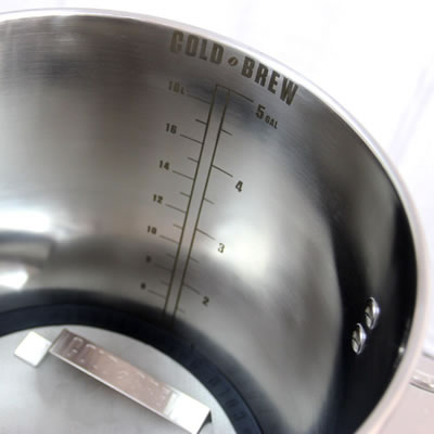30 Gallon Stainless Steel Cold Brew Coffee System